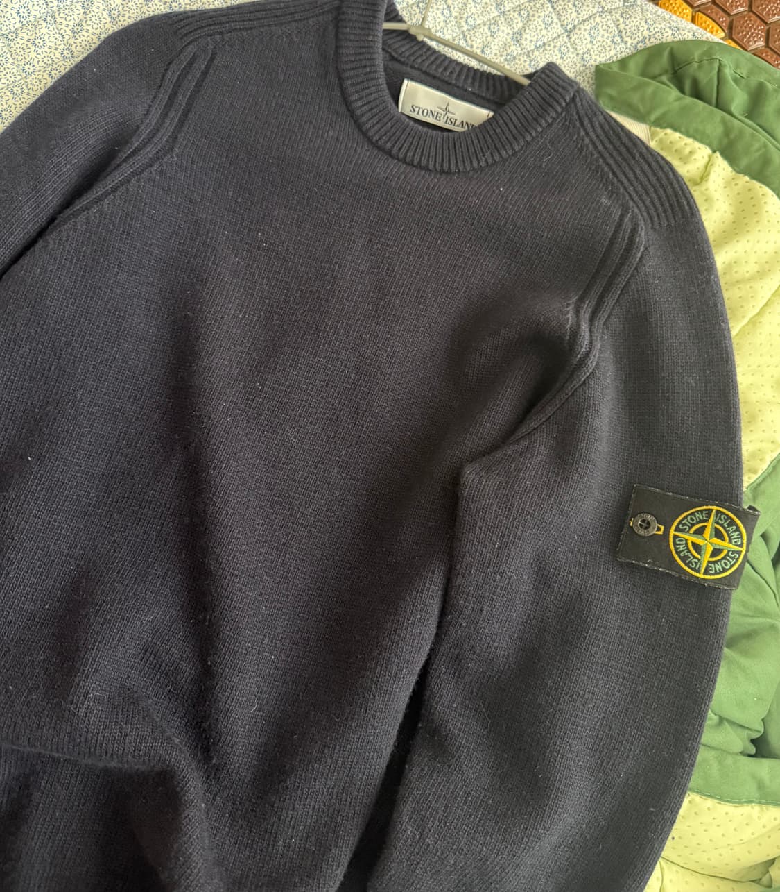 스톤아일랜드 네이비 니트 정품 상품이미지2