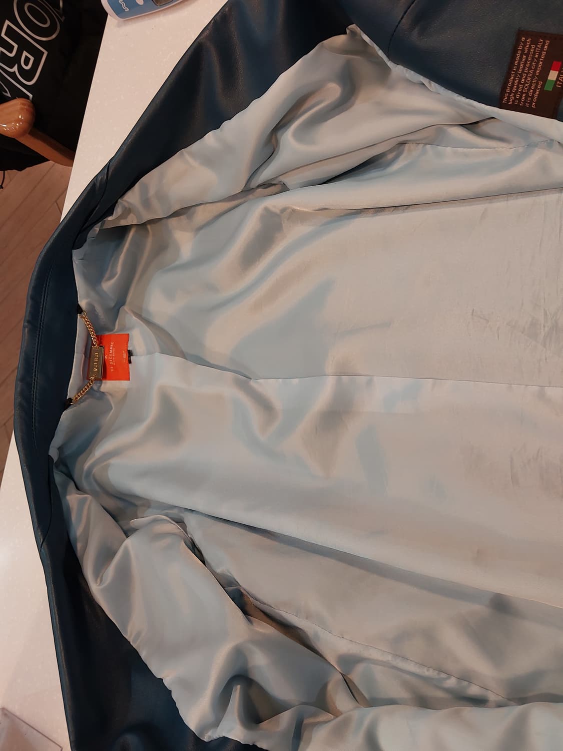 ROBO X 32DICEMBRE 양가죽 라이더자켓 55사이즈  상품이미지10