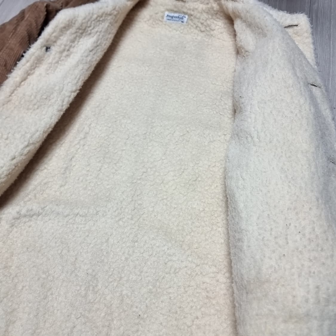 핑거헛 메이드인usa 70s 코듀로이 양털 안감 자켓(100) 상품이미지4