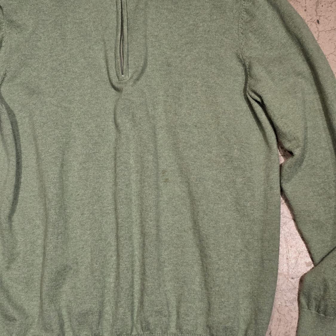 L.L.BEAN 쿼터집업 스웨터 캐시미어 혼방 상품이미지3