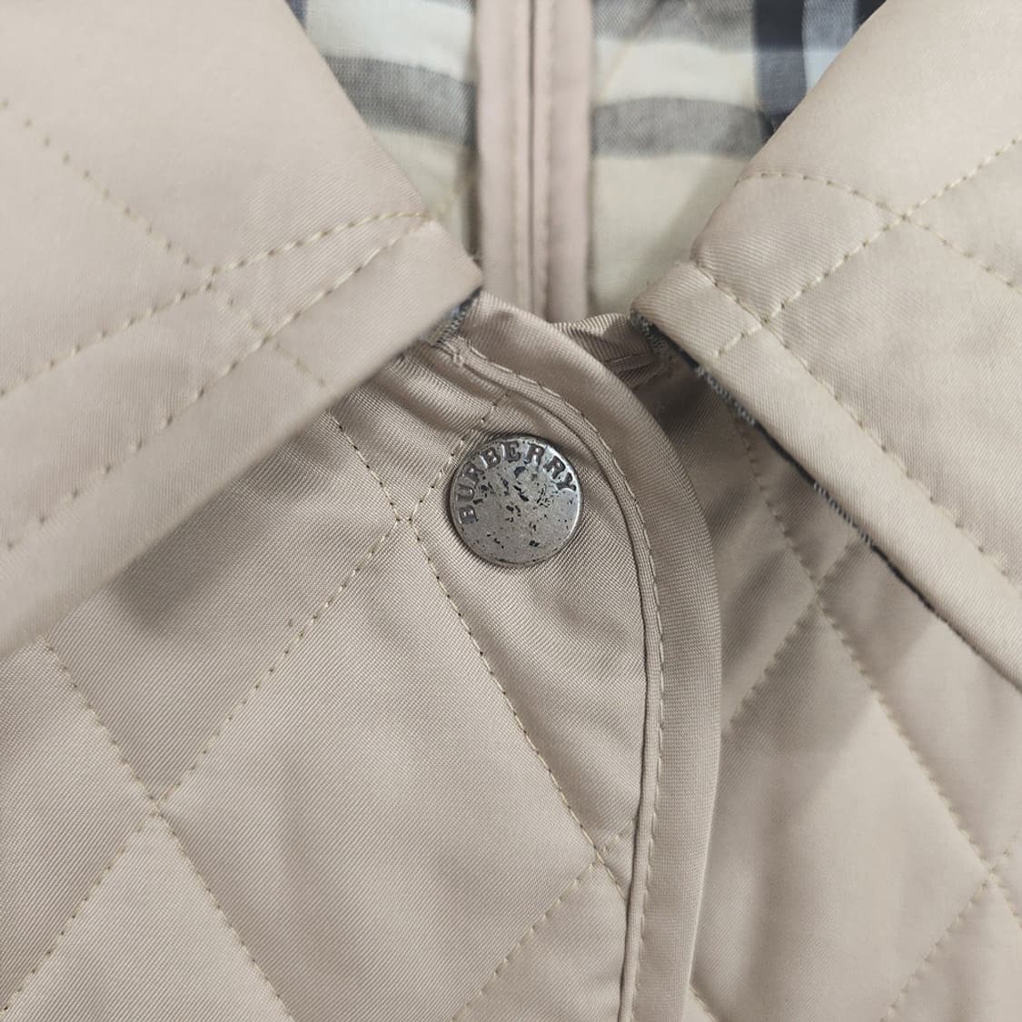 여성 버버리 Burberry London 퀼팅 자켓 M 상품이미지5