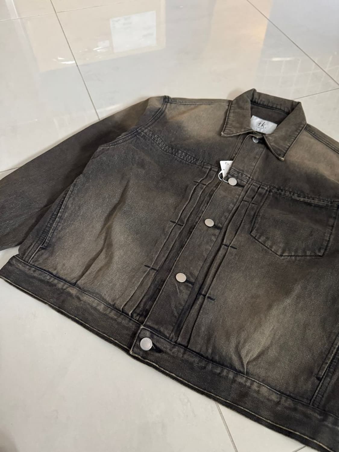 DENIM BLOUSON 워시드 데님 자켓 상품이미지4