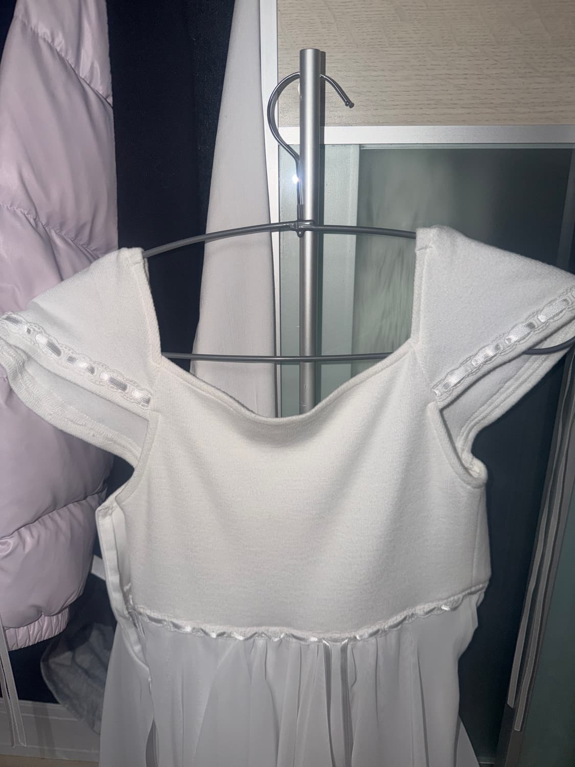 엔넘파 엔젤넘버555 snow blouse 스노우 엔젤 상품이미지3