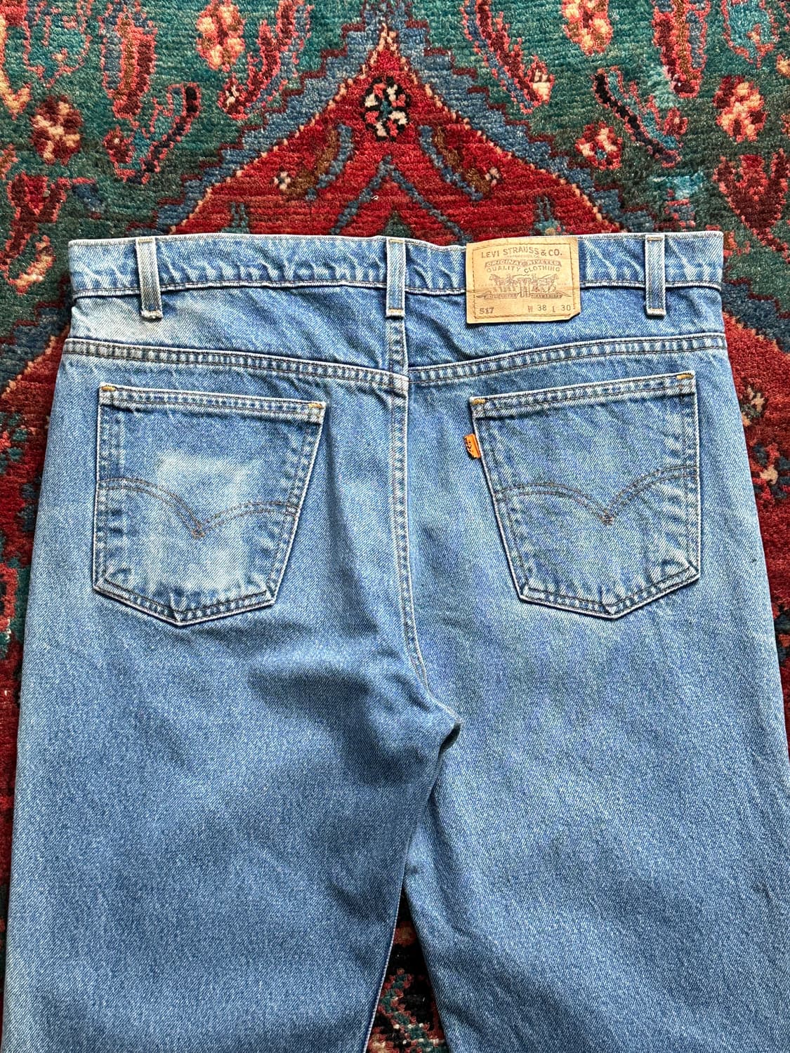 90's USA Made 빈티지 리바이스 517 부츠컷 상품이미지6