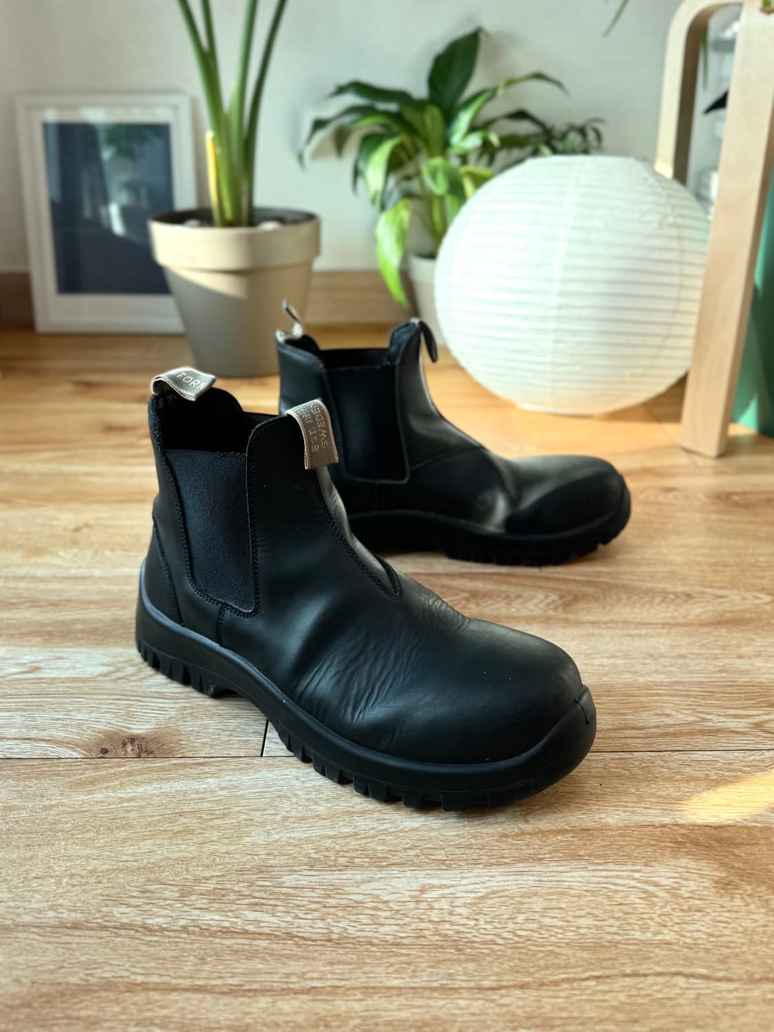 [265] 트레통 피테오 레더 부츠 블랙 상품이미지2