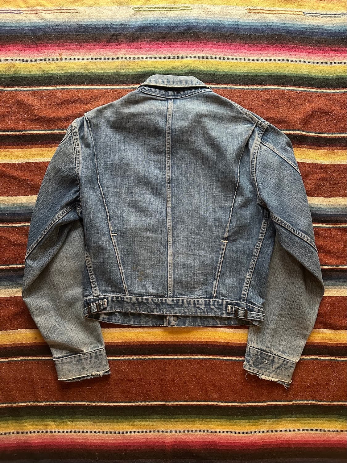50s USA 빈티지 Made well 웨스턴 데님 자켓 상품이미지7
