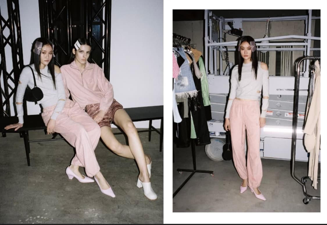 더오픈프로덕트 테리 트레이닝 스웨트 셋업 상품이미지2