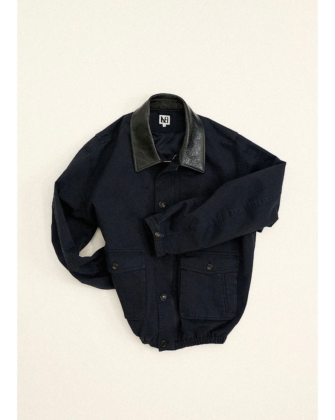 leather collar jacket 상품이미지2