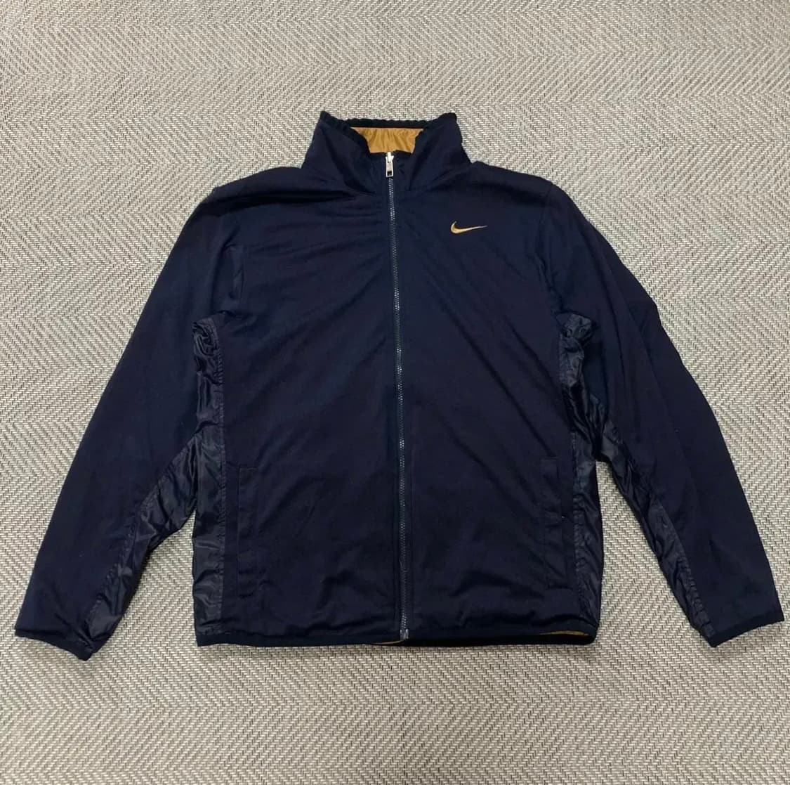 (XL)나이키 골드x네이비 양면 바람막이  상품이미지4