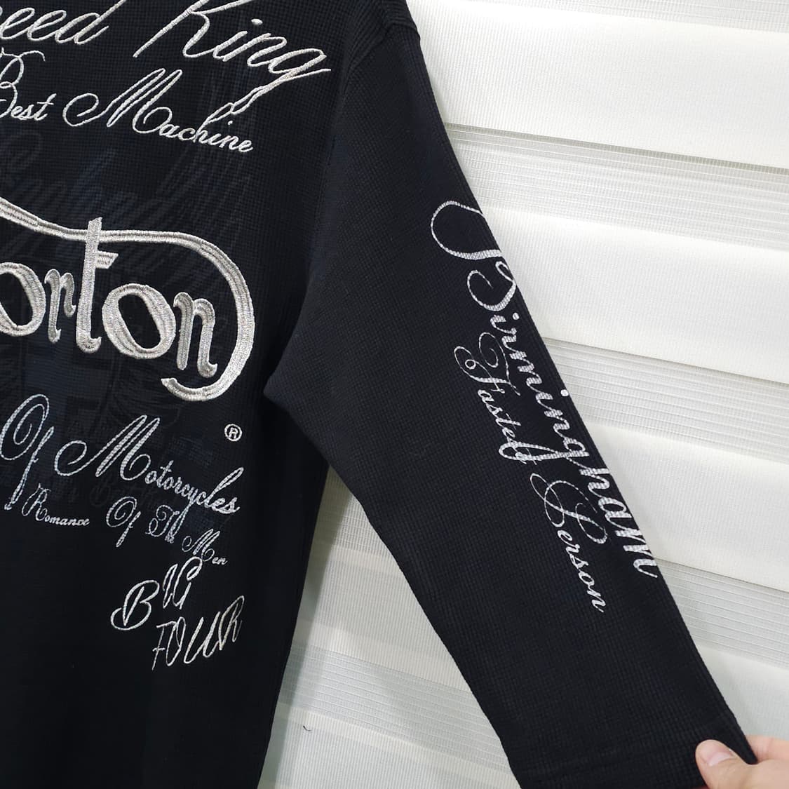 노턴 (Norton) 자수 와플티- XL 상품이미지3