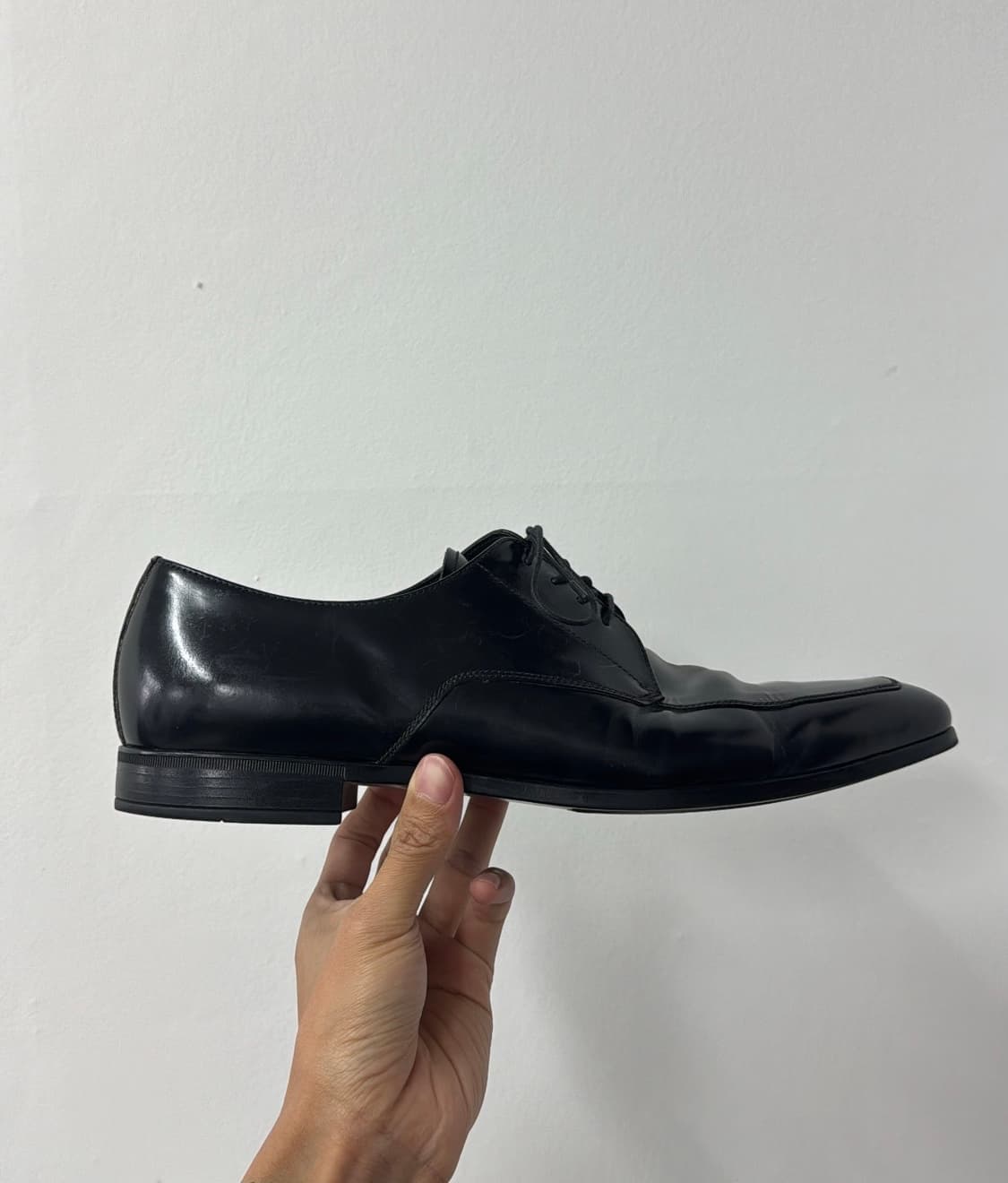 프라다 스퀘어토 더비 슈즈 상품이미지2