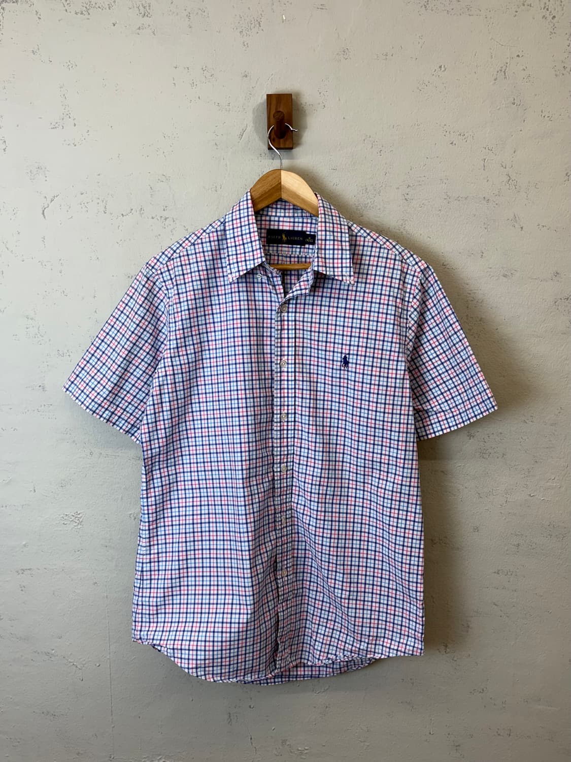 폴로랄프로렌 빈티지 체크 반팔셔츠 상품이미지1