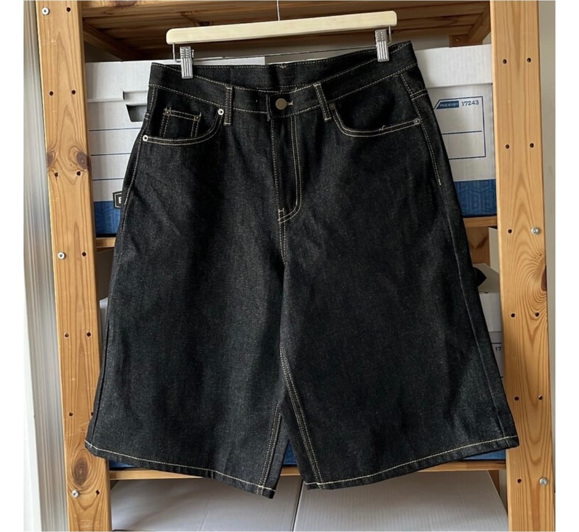 보이롱페이스 BLF denim shorts L 상품이미지3