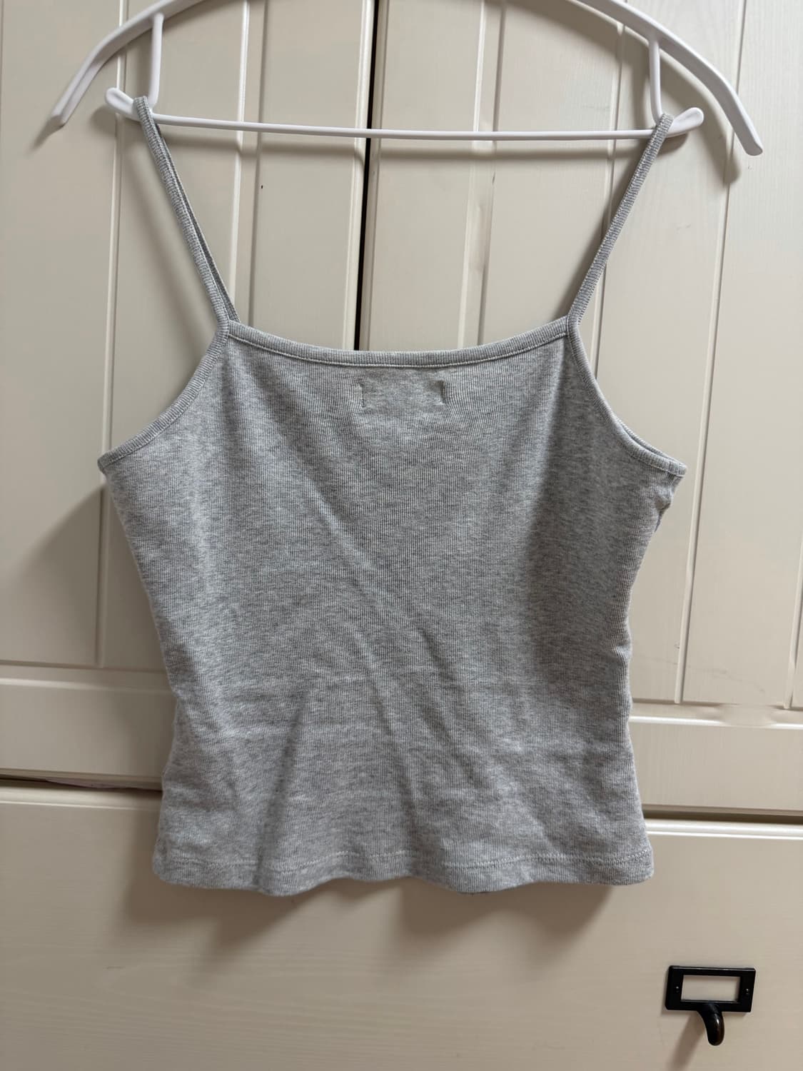 글로니(glowny) G CLASSIC CAMISOLE 캐미솔 그레이 상품이미지3