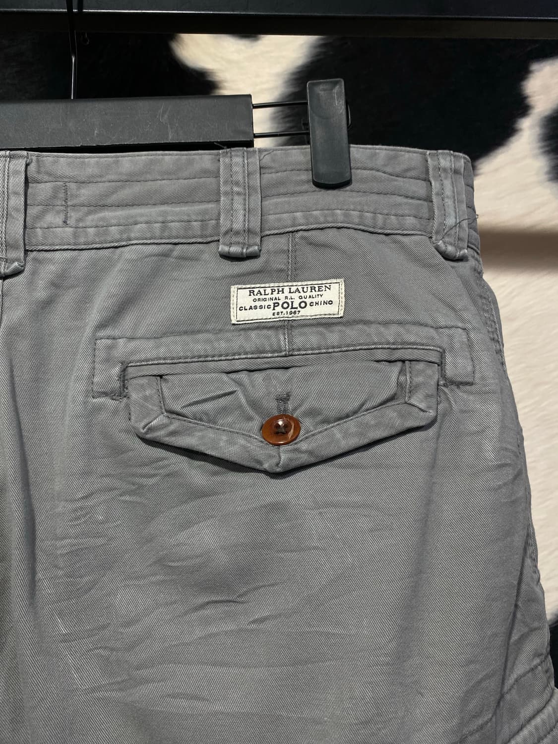 Polo Ralph Lauren 그레이 베이지 카고 버뮤다 팬츠 상품이미지6