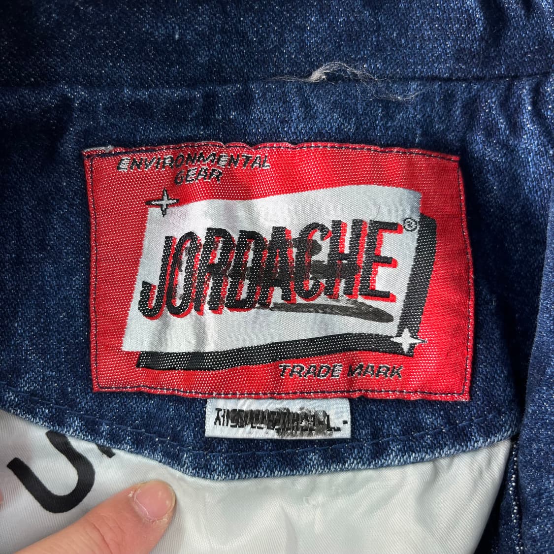 100 아메리칸 빈티지 데님 청자켓 상품이미지3