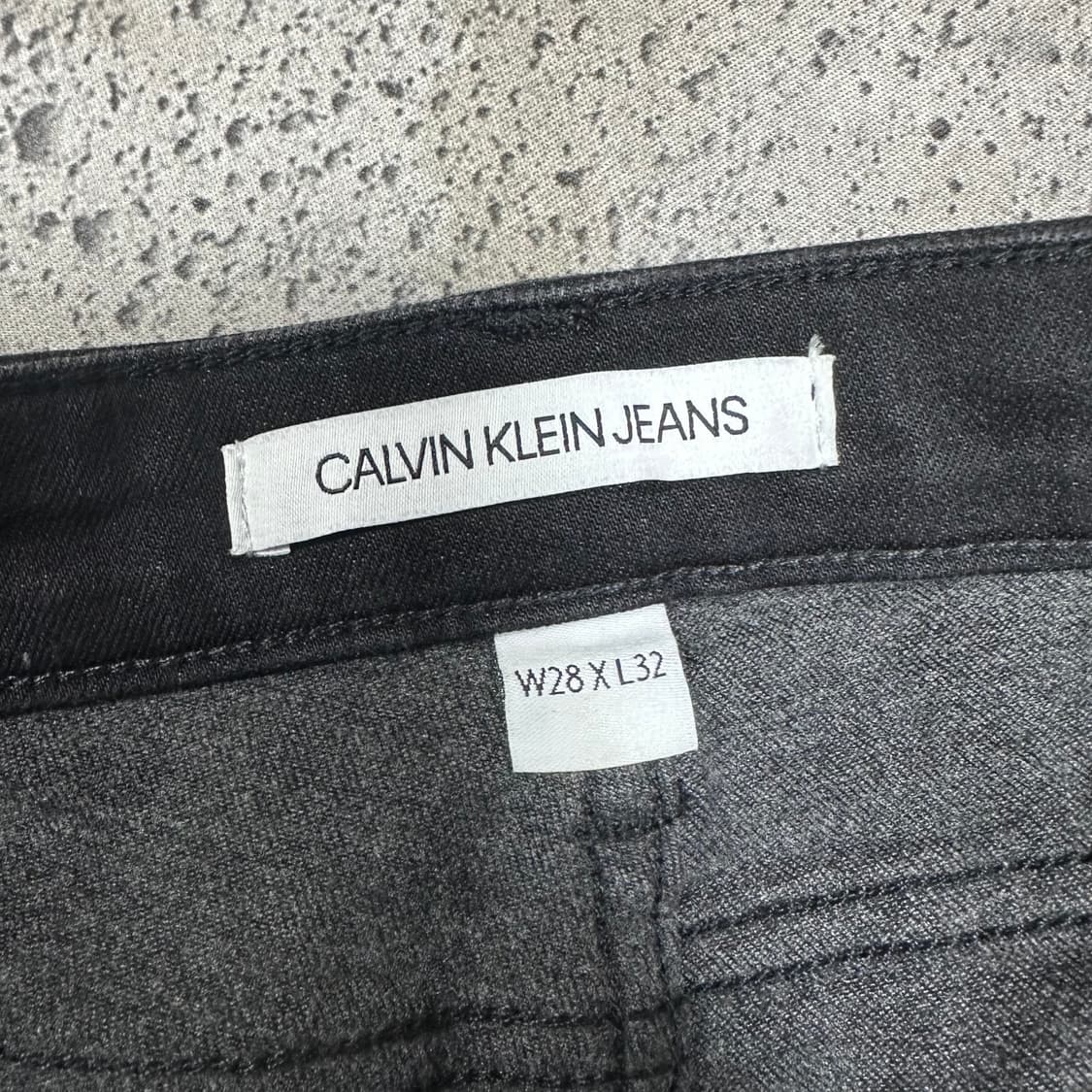 ✨ (바배) CK 캘빈클라인 흑청 데님 팬트  상품이미지4