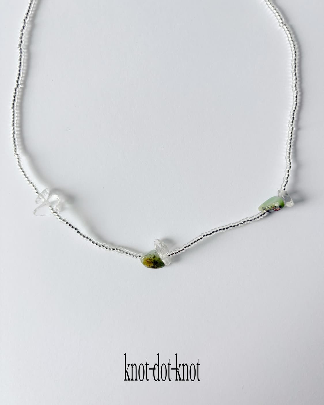 [knot•dot•knot] 3 dots necklace 상품이미지1