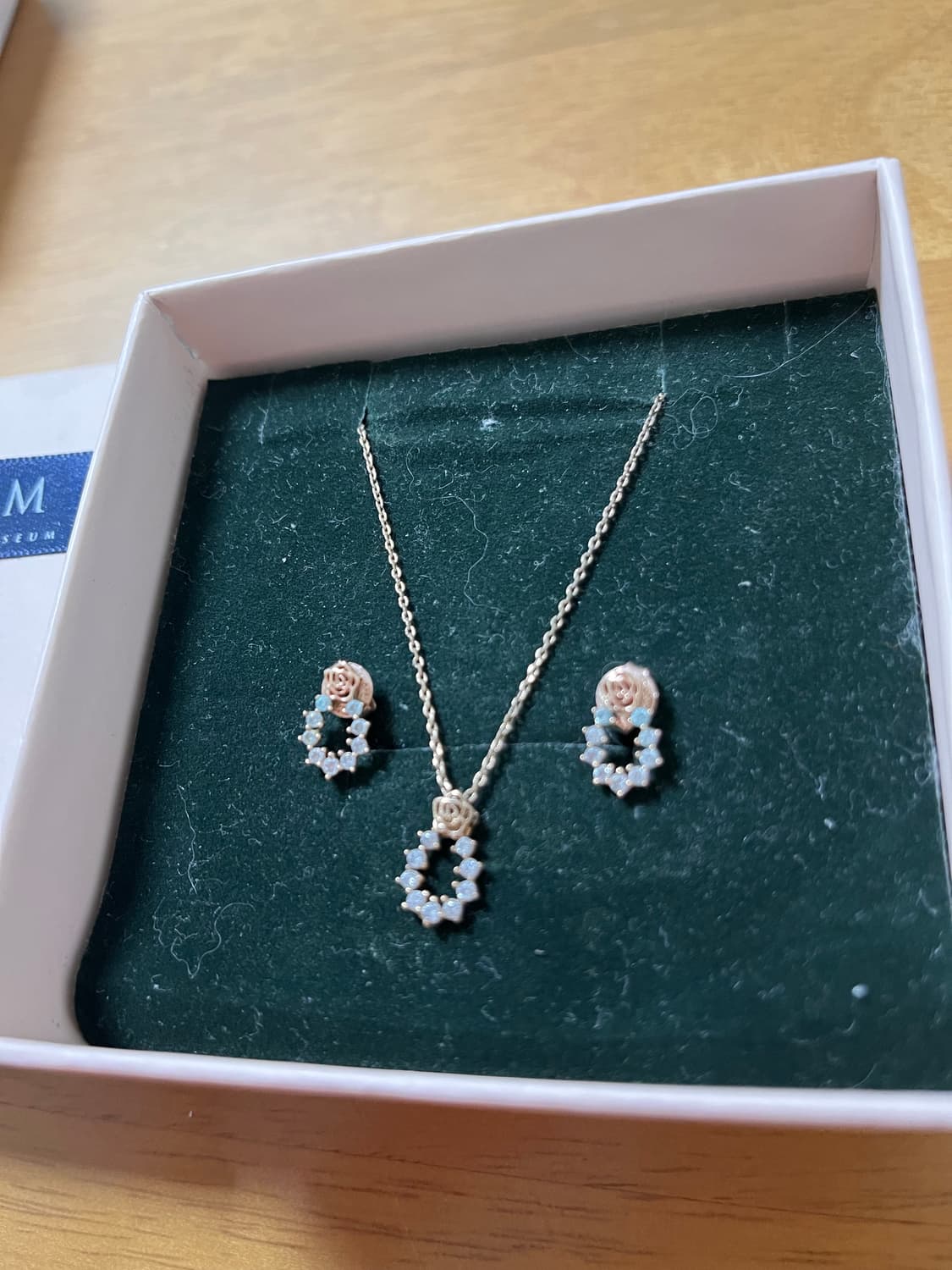 Rosemont 로즈몽 까메오 목걸이 & 귀걸이 셋트 상품이미지3