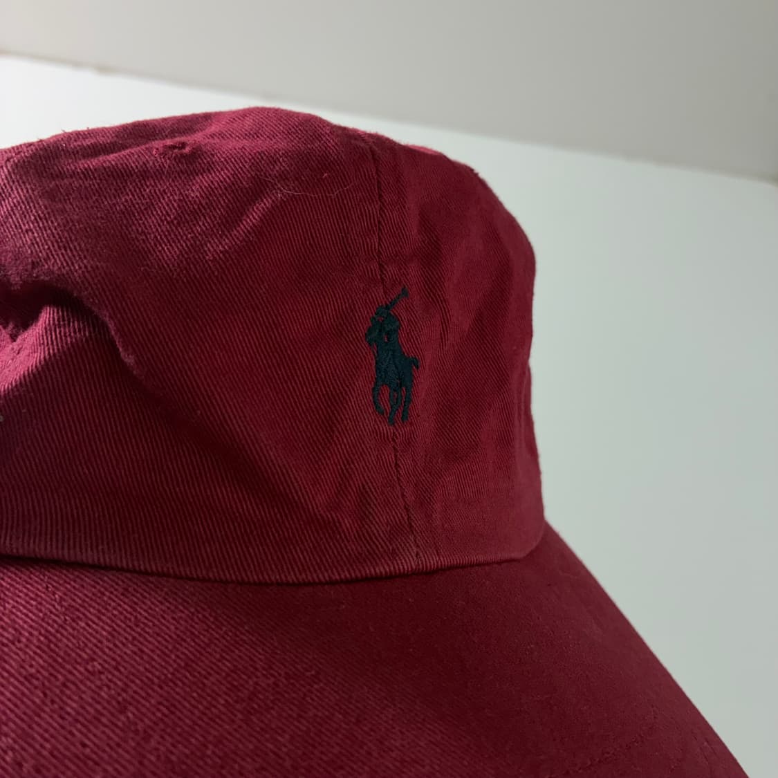 Polo  폴로 랄프로렌 아이코닉 코튼 버건디 볼캡  상품이미지2