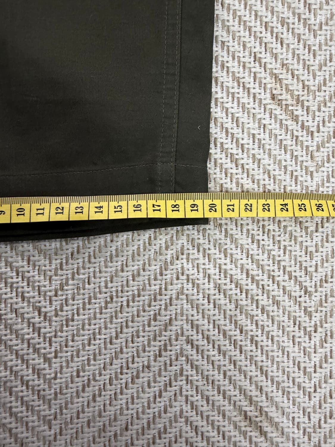 정품) COS 코스 남성 카키색 카고 밴딩 면바지 46 상품이미지10