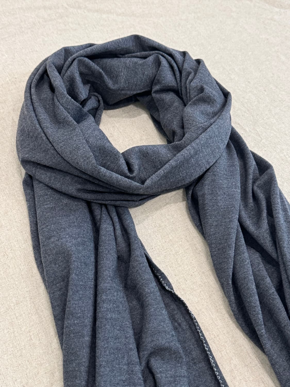 꼼데가르송 그레이 코튼 머플러 상품이미지3
