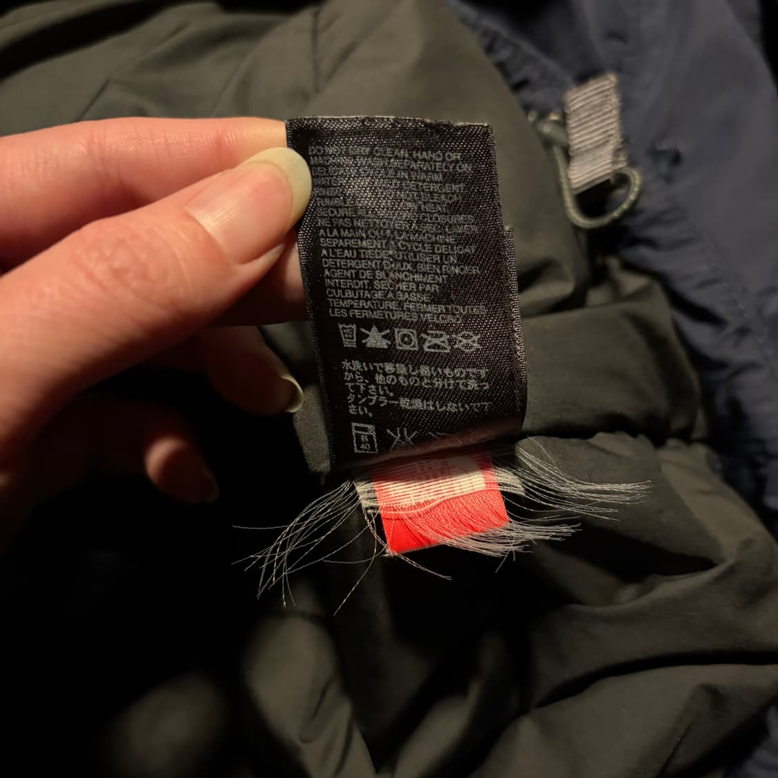 NORTHFACE BLUE LIGHTWEIGHT PADDED JACKET 상품이미지4