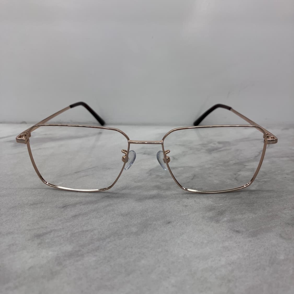 C52 PBL 골드 스퀘어 메탈테 안경 상품이미지6