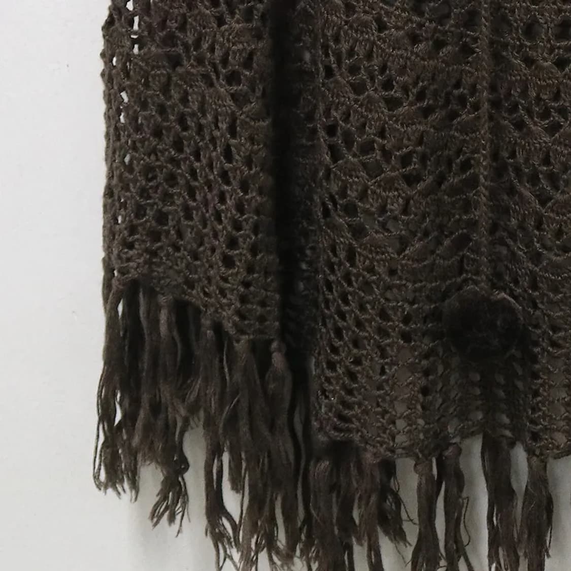 LOUSTIC 울 후드 니트 케이프 63229 상품이미지6