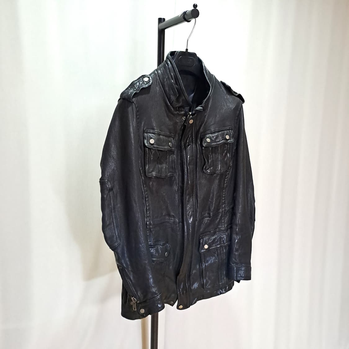 (택포) M65 스타일 이태리 양가죽 사파리 95-100 B520 상품이미지2