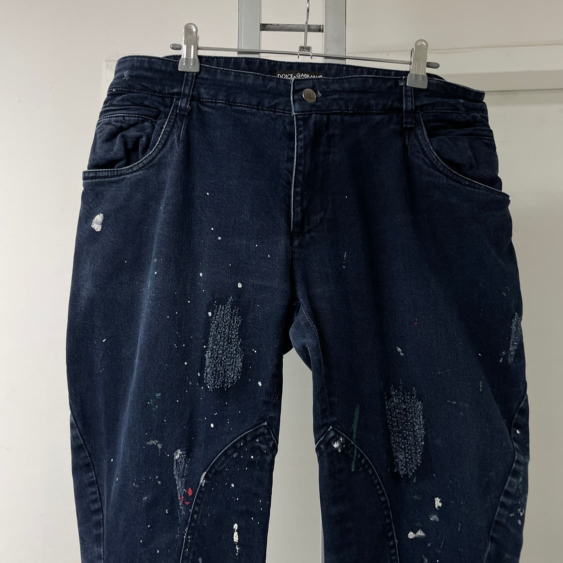 돌체앤가바나 페인팅 데님 팬츠 50 상품이미지6