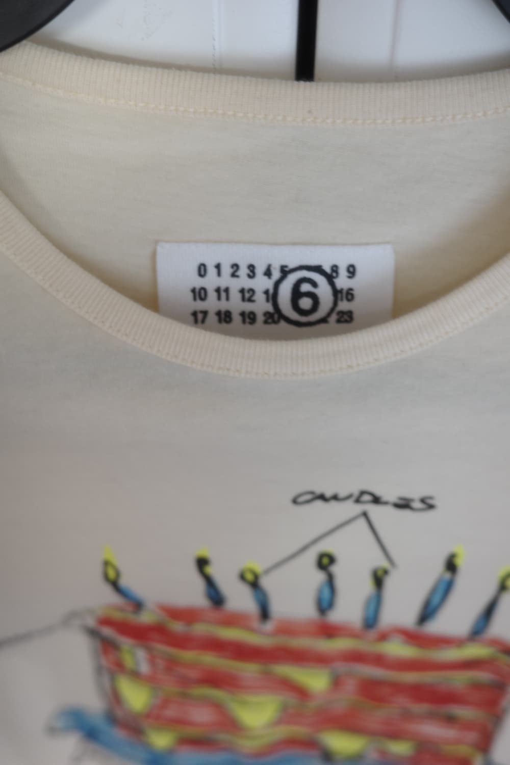 mm6 Maison Margiela b-day shirt 상품이미지3