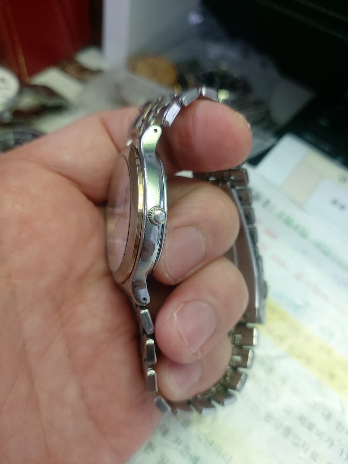 세이코 스피릿 콤비 시계 상품이미지2