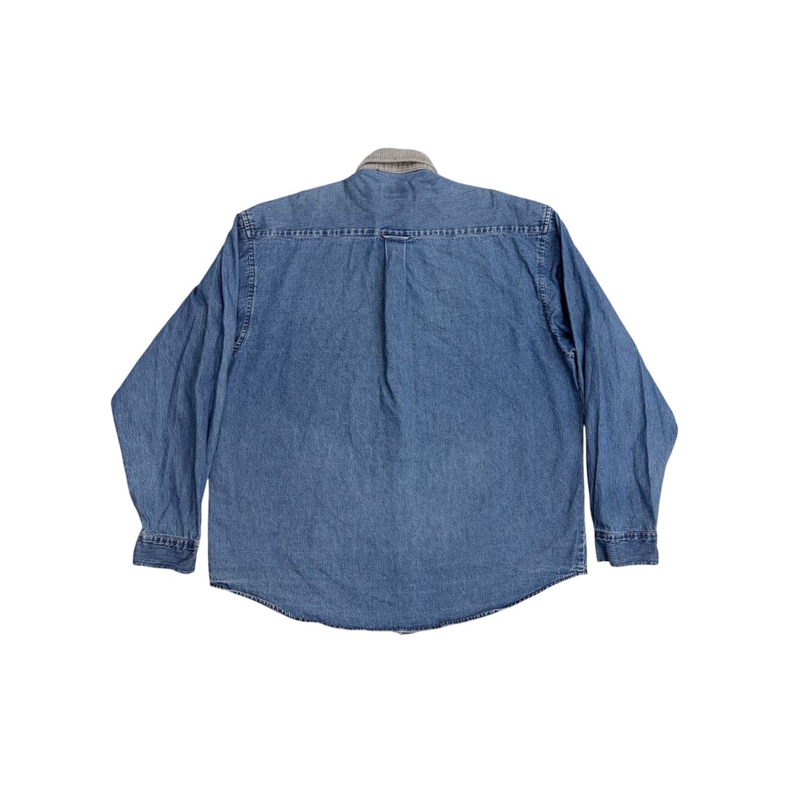 Decorated 90s 빈티지 코듀로이 청 데님 셔츠 (오버핏 2XL) 상품이미지2
