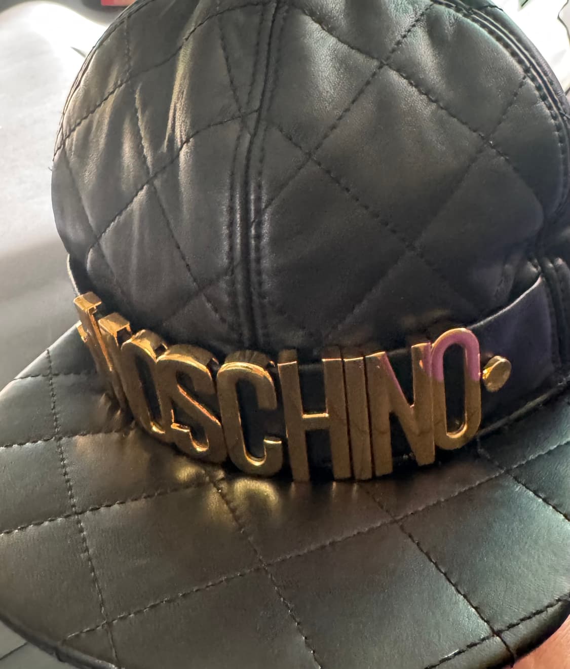 moschino 퀼팅백 캡 상품이미지3