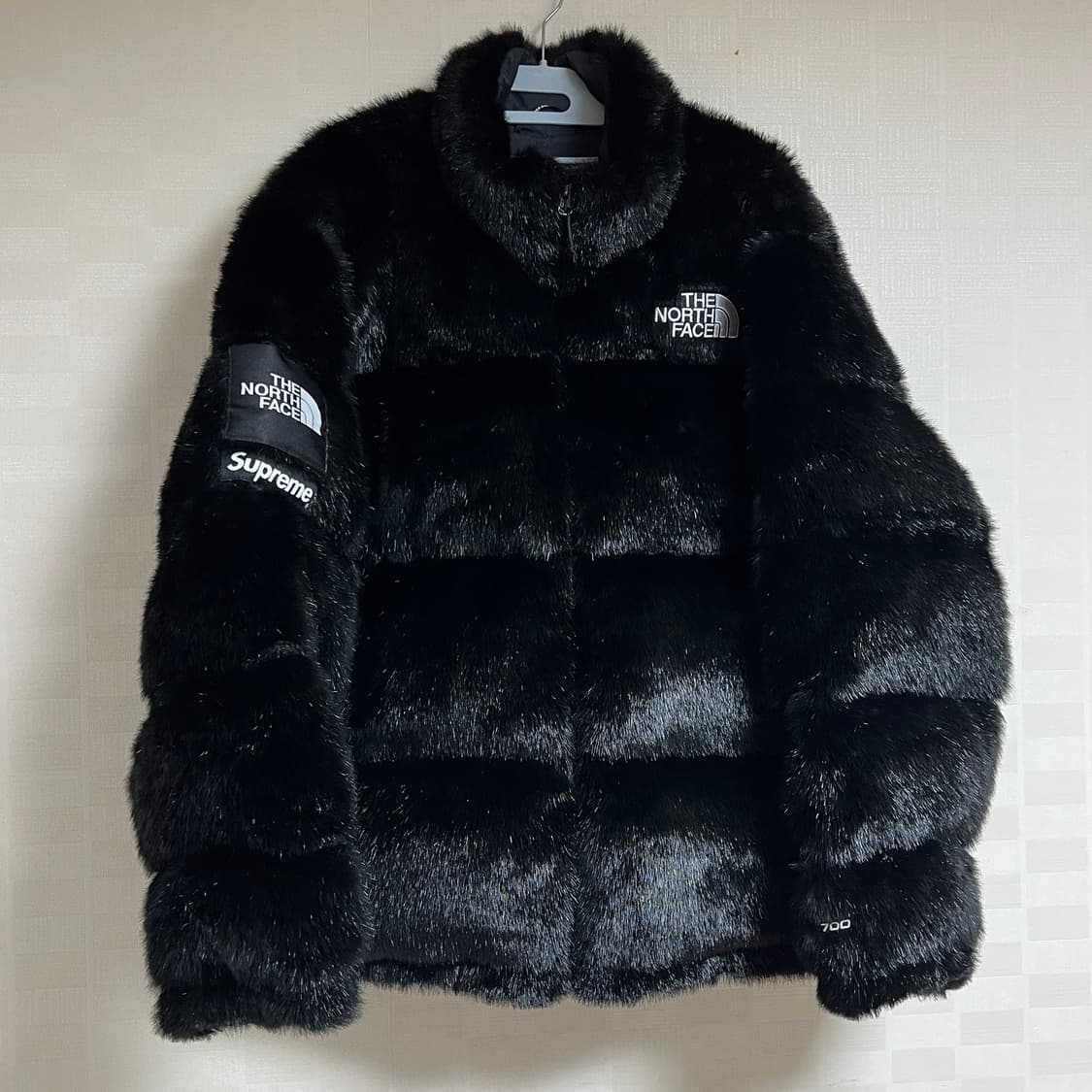 슈프림 노스페이스 퍼눕시 블랙 상품이미지1