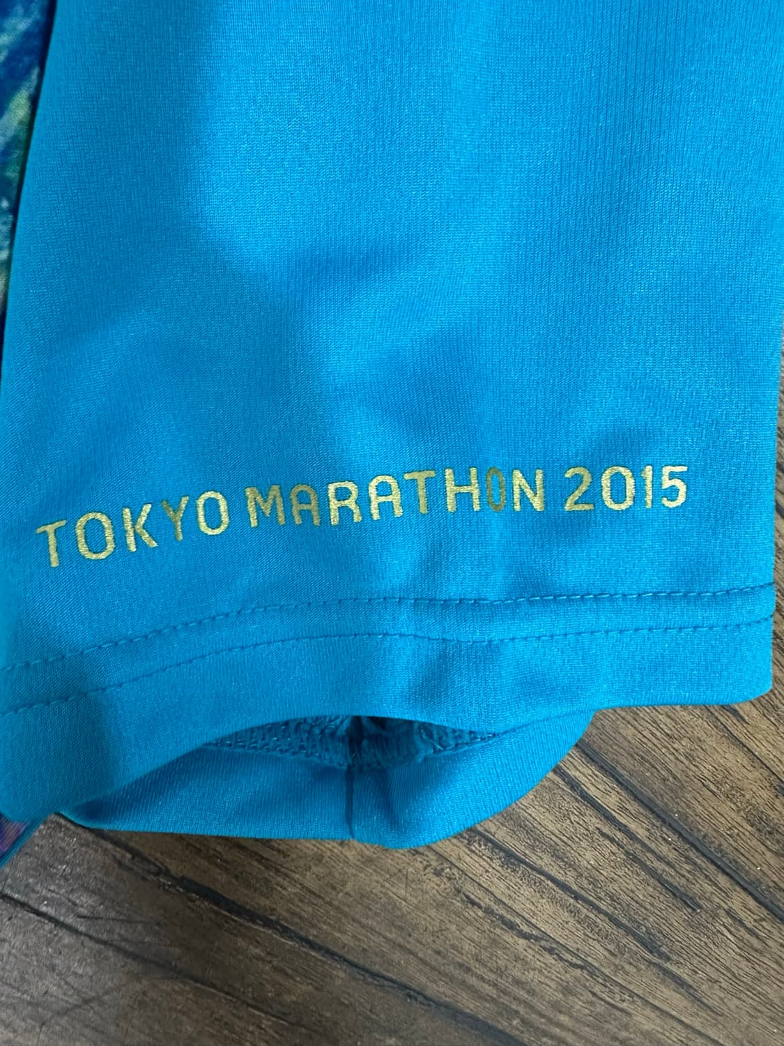 아식스 ASICS 도쿄 마라톤 2015 기능성 반팔 티셔츠 S 상품이미지7