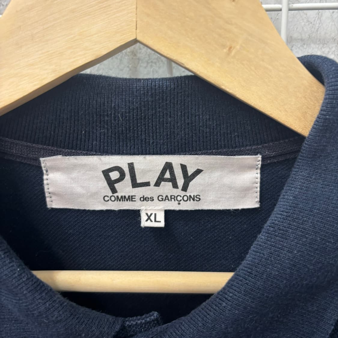 꼼데가르송 네이비 PK 티셔츠 XL 상품이미지6
