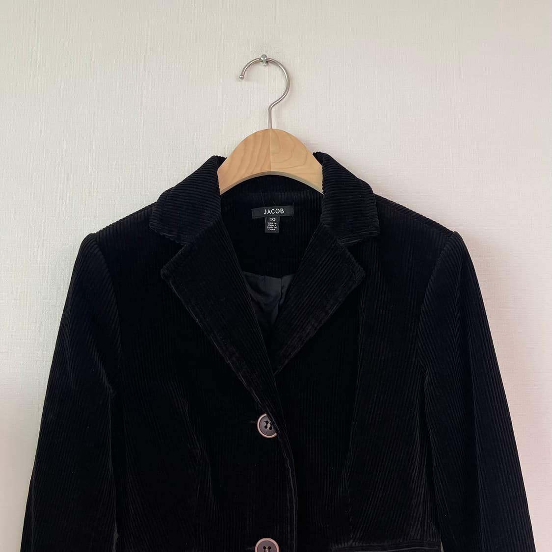 JACOB 골덴 코듀로이 코트 XS 44 상품이미지4