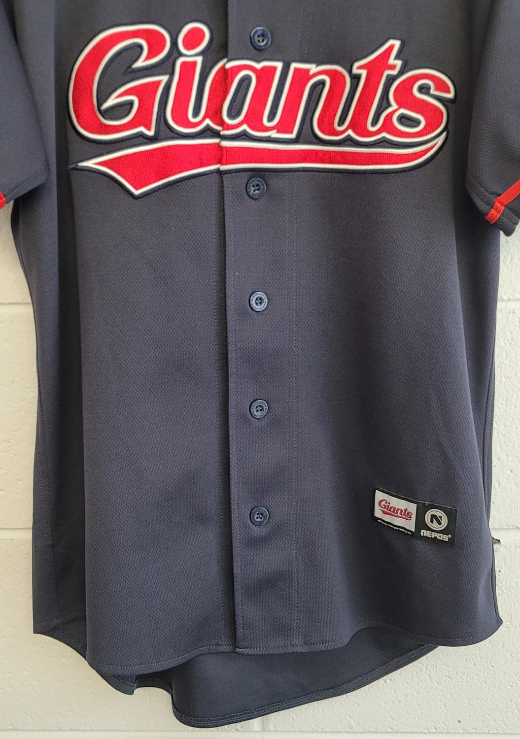 네포스(NEPOS) 롯데자이언츠 원정 사인유니폼 판매 상품이미지4