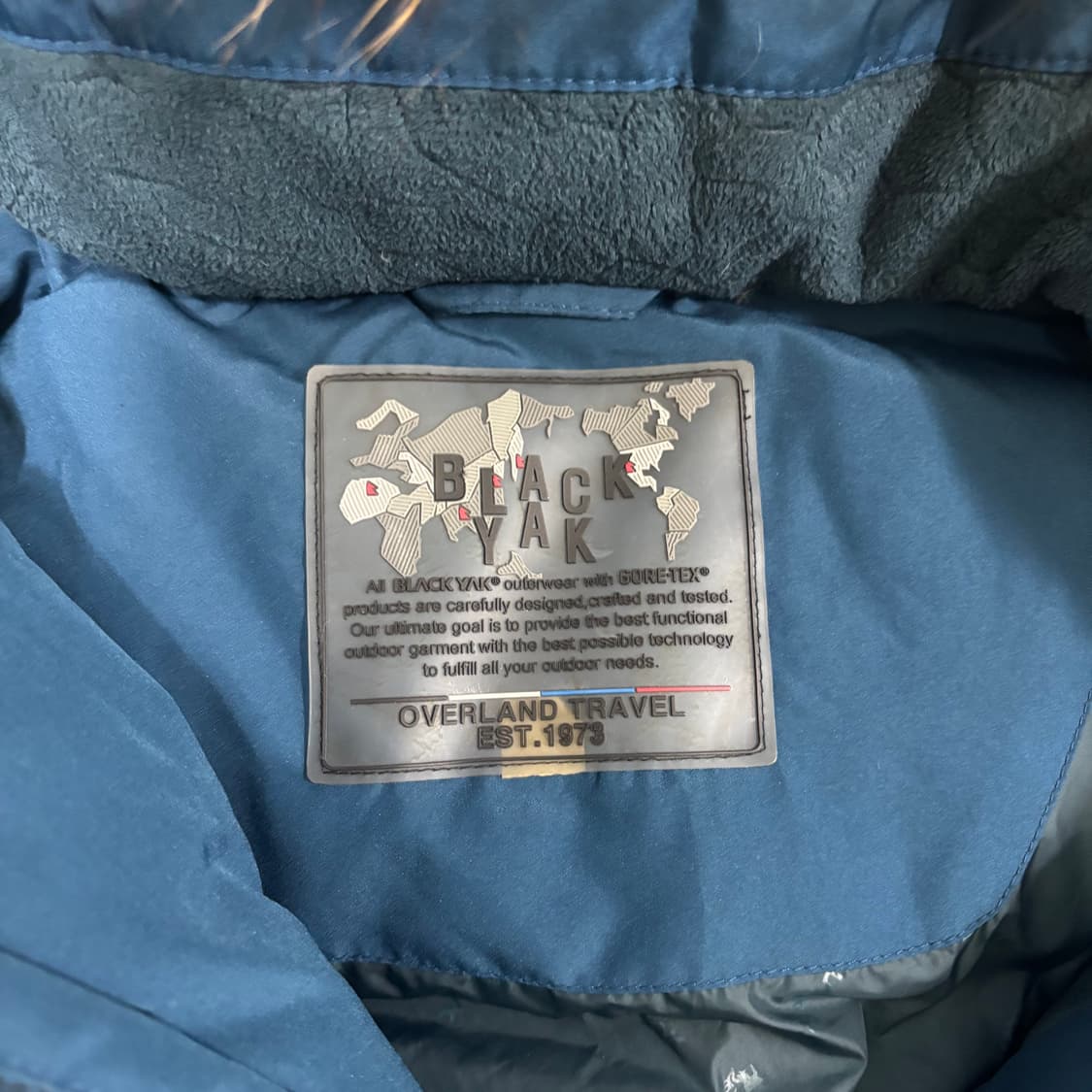 100 블랙야크 고어텍스 라쿤털 거위털 패딩 상품이미지4