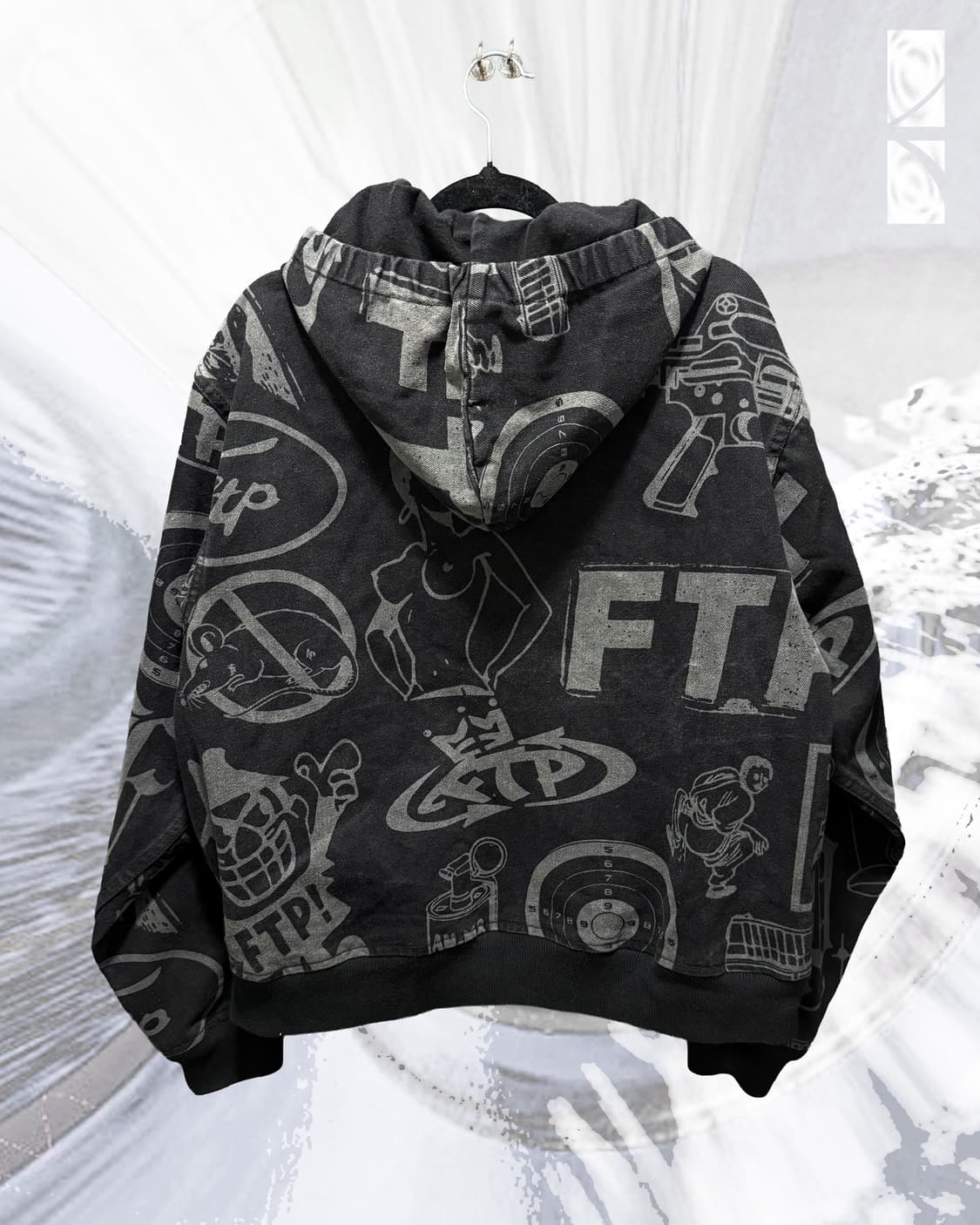 FTP FW19 Psycho 데님 자켓 상품이미지2