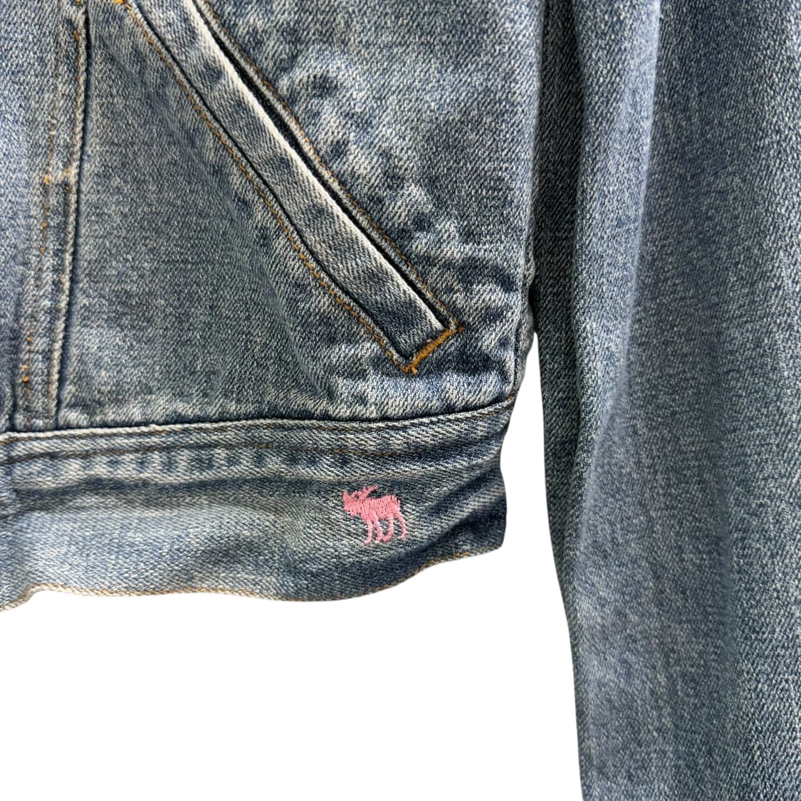 [S] 아베크롬비 딱붙핏 데님 집업 상품이미지5