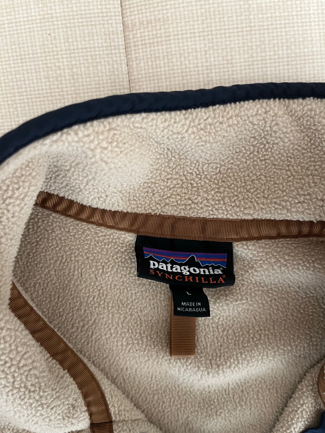 [L]파타고니아 신칠라 풀오버 스냅티 애쉬 탄 상품이미지6