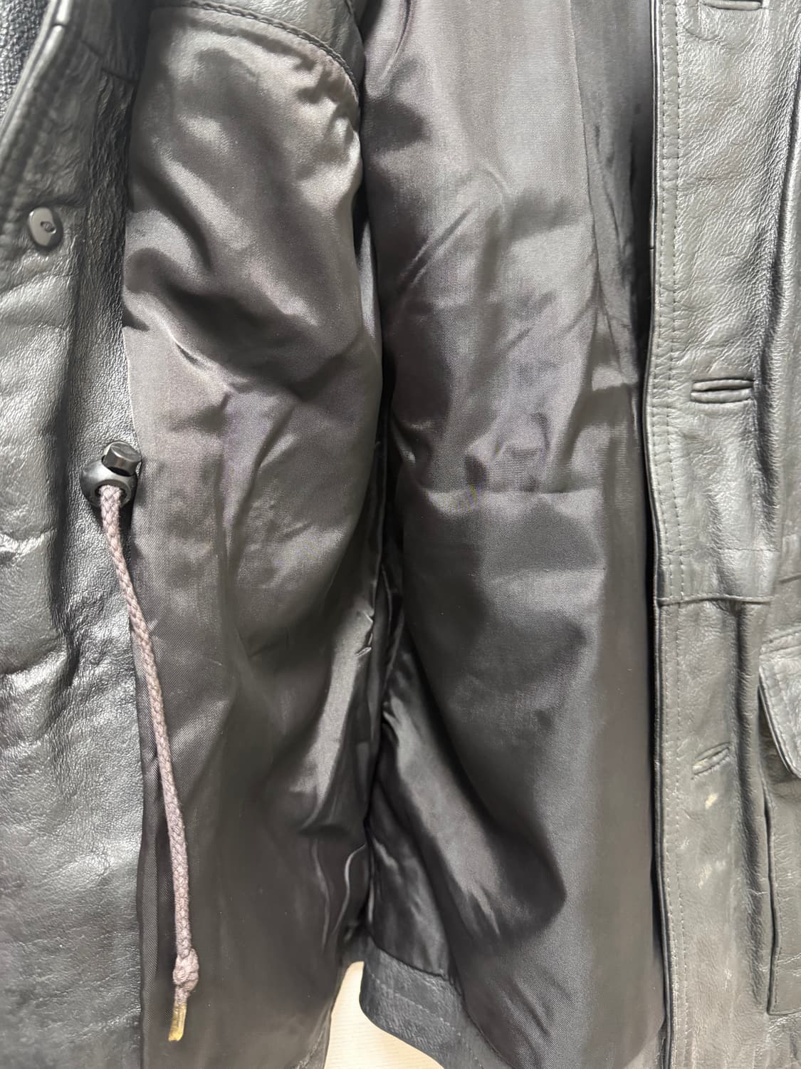 빈티지 레더 자켓 상품이미지8