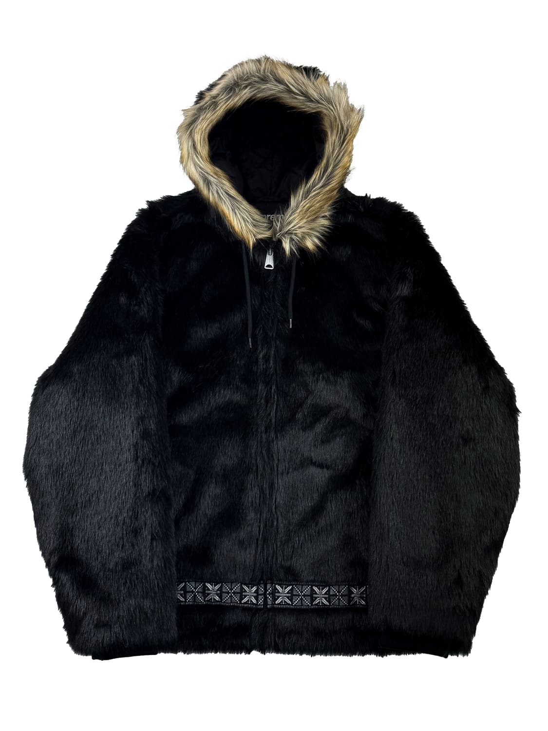 슈프림 포우 퍼 파카 블랙 (새상품) 상품이미지1