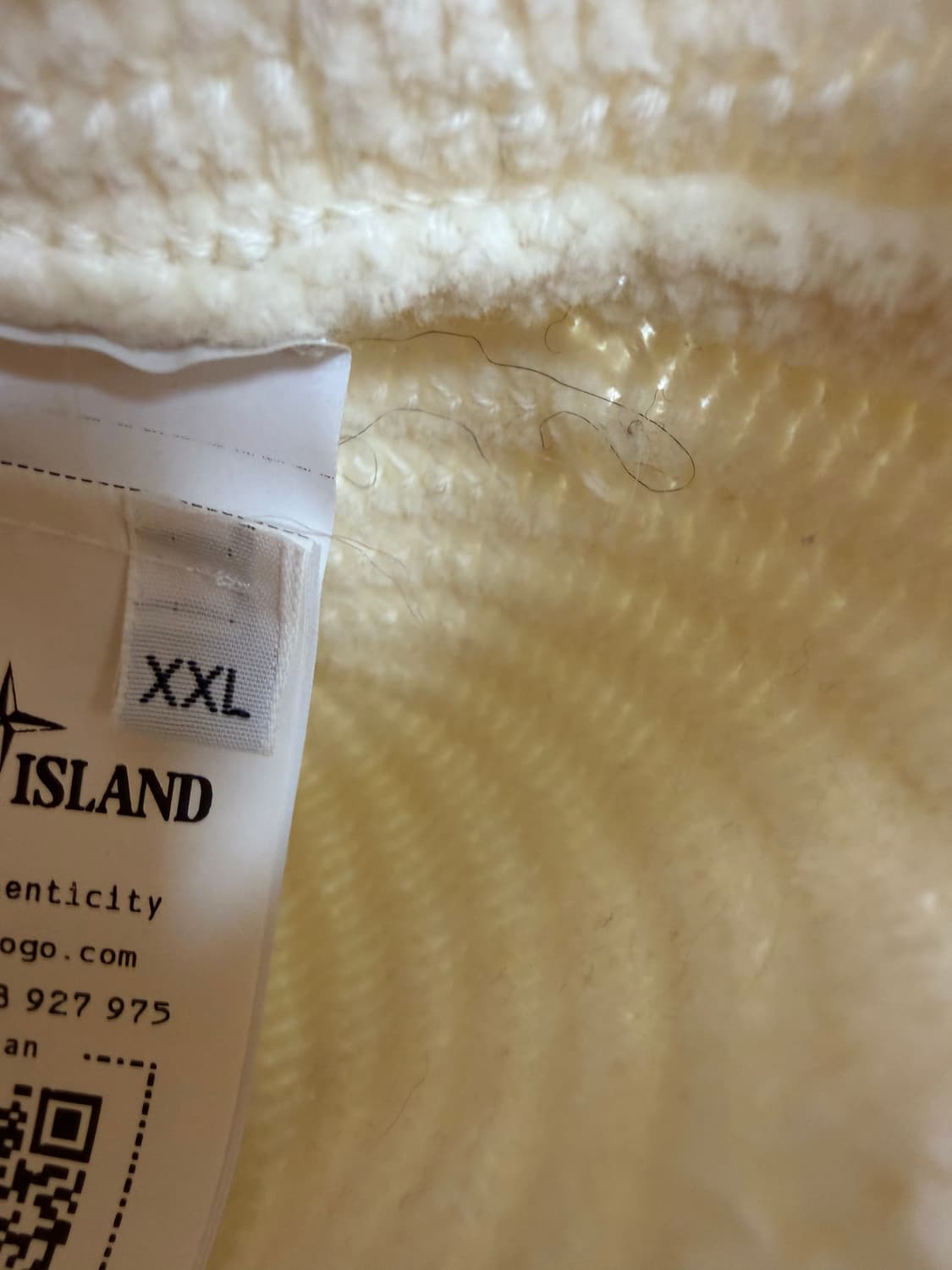 스톤아일랜드 와펜패치 반집업 후드 니트 ( 110 ) 상품이미지7