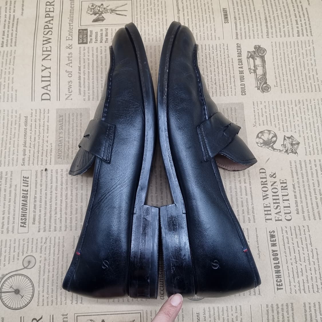 듀퐁 남성가죽로퍼44 280 상품이미지5