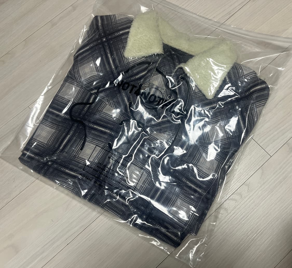 [2] 넘버나인 09AW 보아 풀오버 체크 셔츠 상품이미지7