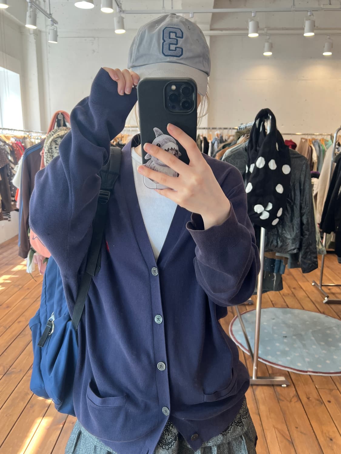 폴로 그레이 볼캡 상품이미지4